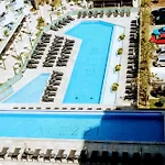 Sea Reflections In Infinity Pool &